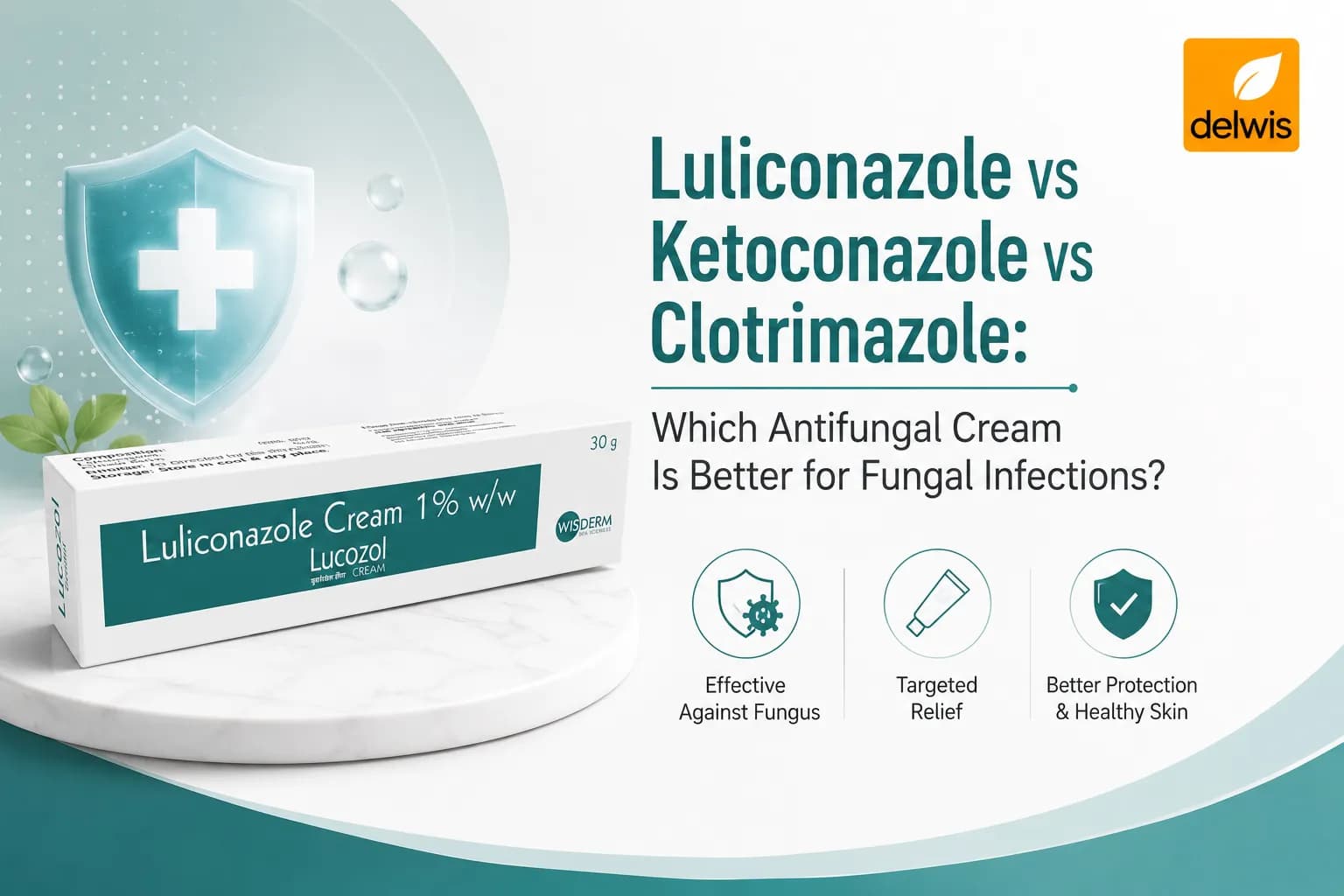 Luliconazole vs Ketoconazole vs Clotrimazole
