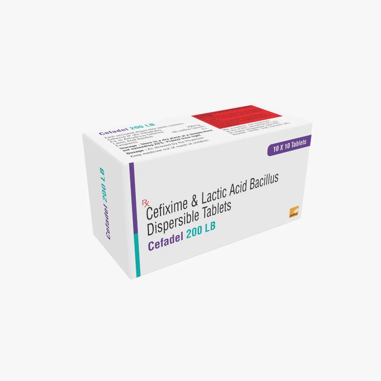 Cefadel 200 LB – Cefixime 200mg with Lactic Acid Bacillus Tablet | Uses & Details