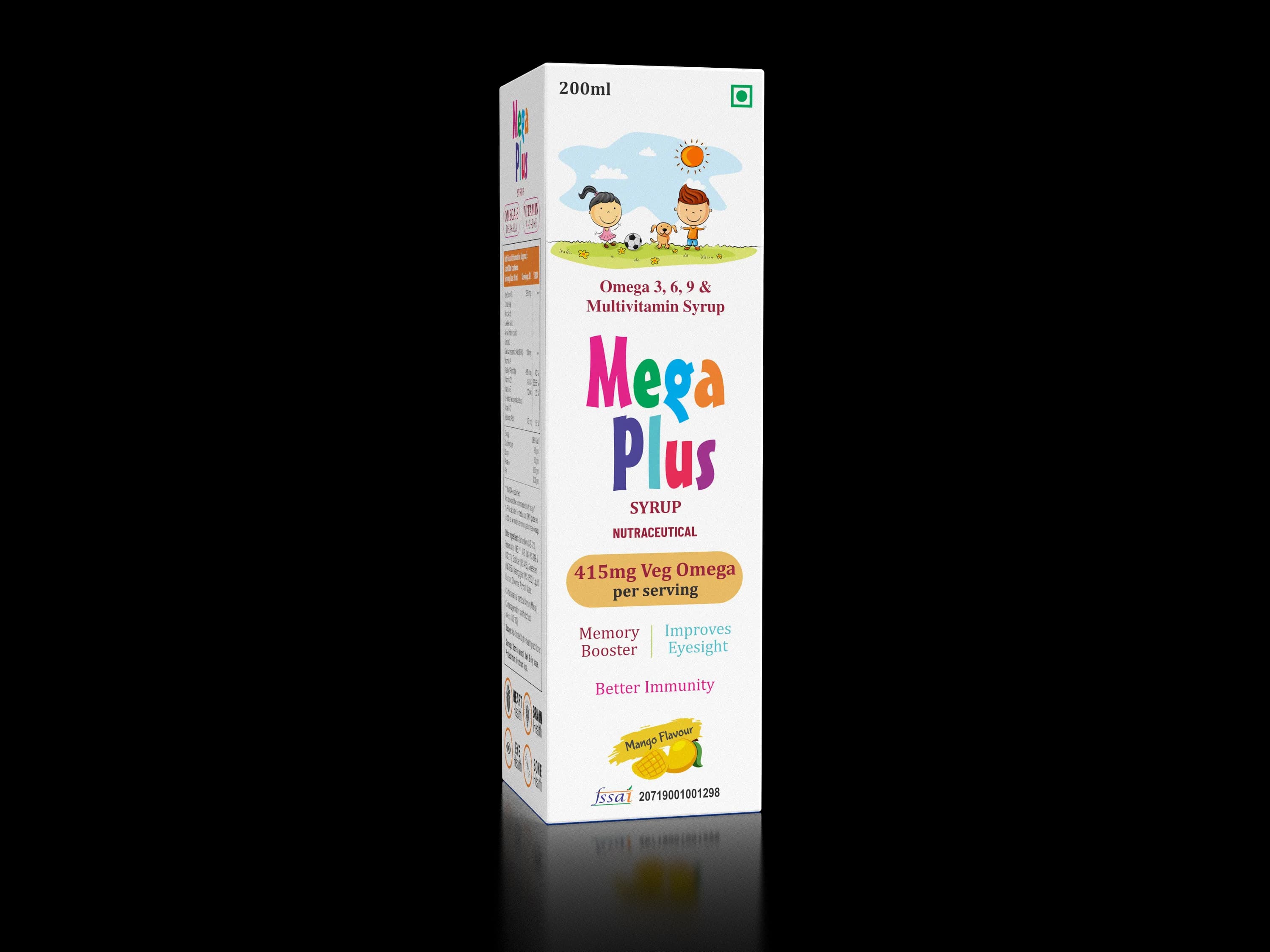 Mega Plus Syrup 3D Pack