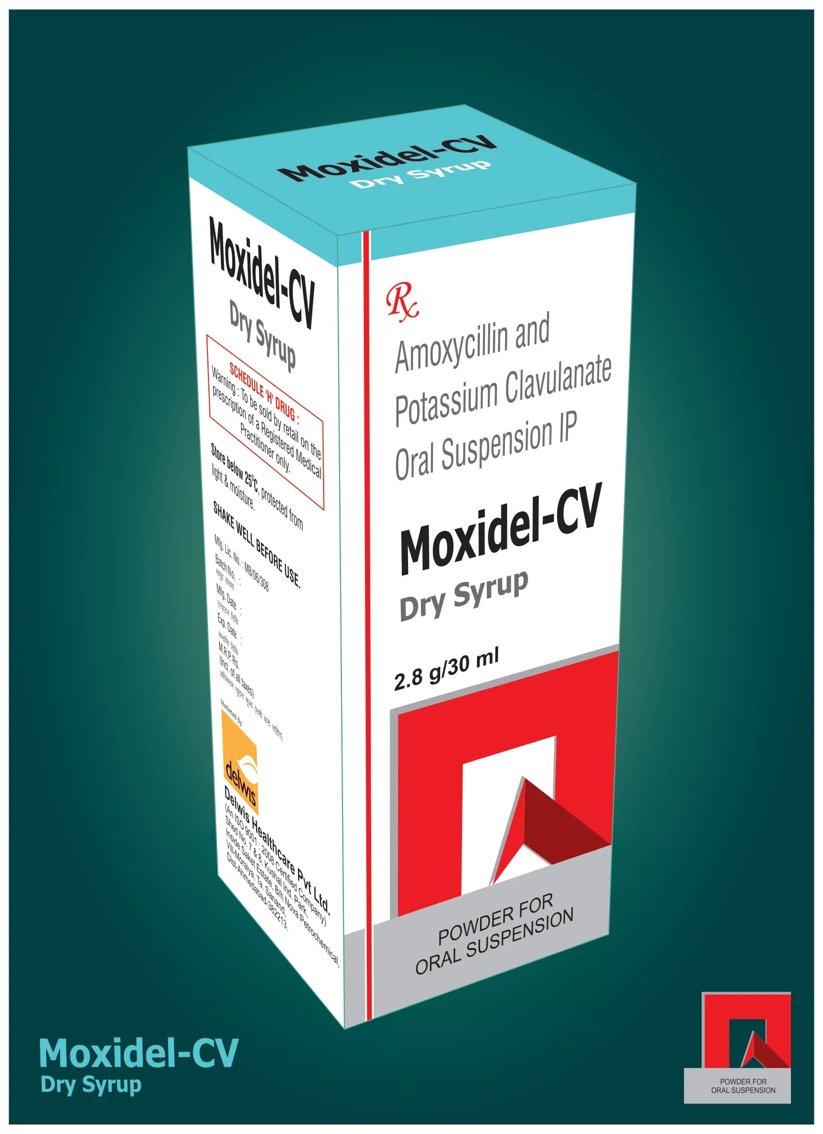 Moxidel-CV DRY SYRUP